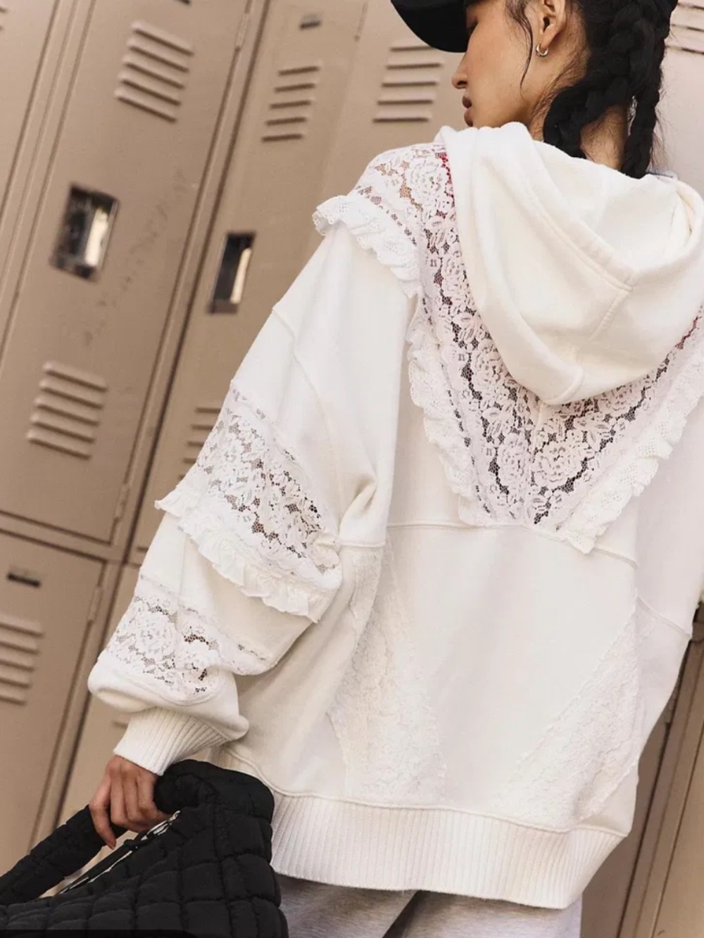 Free People studio tunic hoodie - Picture 3 of 13